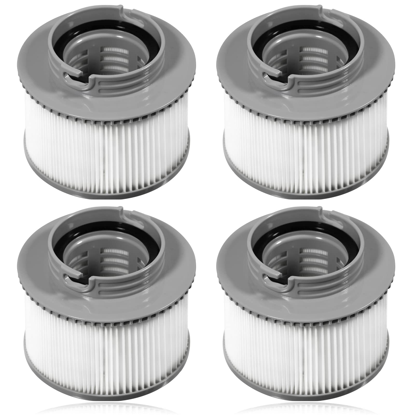 SPARES2GO Filter Cartridge for MSpa Exotic Tuscany Alpine Nest Silver Cloud Tekapo Aurora Hot Tub (Pack of 4)