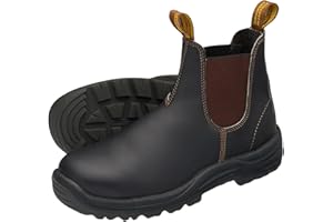 Blundstone Steel Toe Slip Resistant Penetration Resistant Chelsea Safety Boot