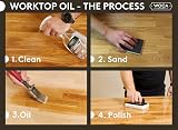 WOCA Worktop Oil Natural 750 ml Food Safe Kitchen Wood Finish view 7