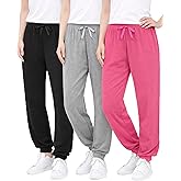 Sweet Hearts Girls Sweatpants - 3 Pack Super Soft Performance Jogger Girls Pants: Made in USA (Sizes 5-18)