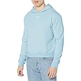 HUGO womens Center Logo Relaxed Fit Hooded Sweatshirt