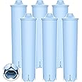 EcoAqua Replacement Filter, Replacement for Jura® Clearyl/Claris Blue Capresso® Clearyl Coffee Machine Water Filter, Pack of 6