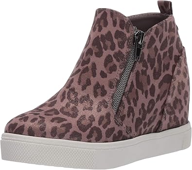 steve madden camo wedge sneakers