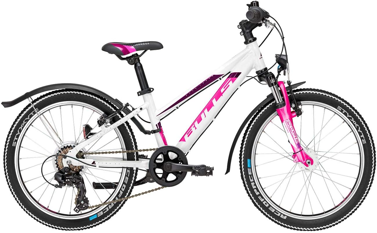 kinder fahrrad 20 zoll weiss bulls madchen bike tokee street shimano kettenschaltung stvzo beleuchtung amazon de sport freizeit