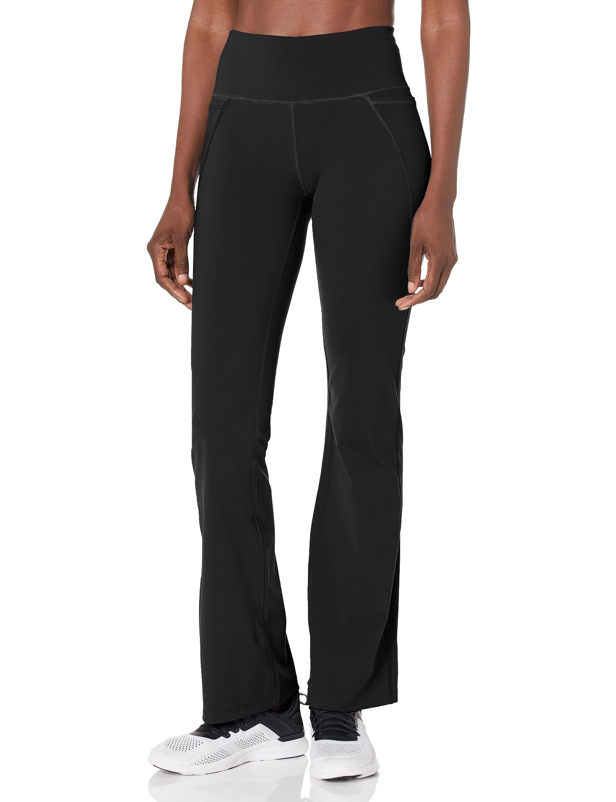 Sweaty Betty Women’s Power 32″ Flared Bootcut Workout Pant Black