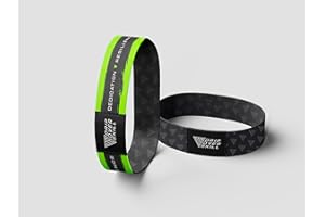 DRIP Over Skill Reset Bracelet, Reversible NFC Wristband to Reset & Refocus, Strong Elastic Cloth, Build Mental Toughness On and Off The Field, All Sports, All Athletes