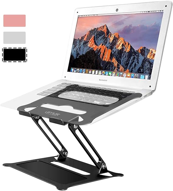 Laptop Notebook Stand Holder, Ergonomic Adjustable Ultrabook Stand