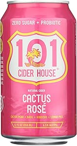 101 Cider House, Cider Cactus Rose, 4pk, 12 Fl Oz Cans