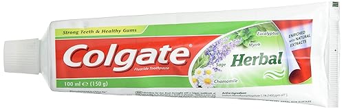 COLGATE WTOH23 Herbal Toothpaste, 100 mL White