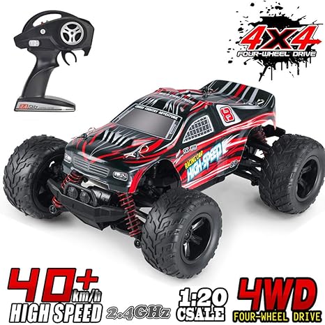 MaxTronic RC Cars RC Auto Rock Offroad Racing Fahrzeug Crawler Truck 2,4 Ghz 4WD High Speed 1:20 Radio Fernbedienung Buggy El