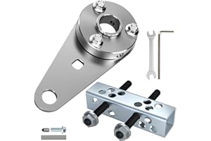 RZEOZU 3/4" Crankshaft Holder Tool + Flywheel Pulley Removal Tool Kit Replacement for Predator 212 224cc 196cc Engine GX160 GX200 Coleman CT200U CT200U-EX BT200X Axis M200 Baja MB200 Mini Bike Parts
