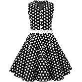 BlackButterfly Kids 'Holly' Vintage Polka Dot 50's Girls Dress