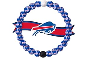 Lokai NFL Football Collection Beaded Bracelets for Men & Women - Silicone Jewelry Beaded Friendship Bracelet for Women & Men - Sports Team Gear, Apparel & Accessories