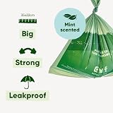 Beco Poo Bags Strong Leakproof 120 Count Mint Scent Recycled view 2