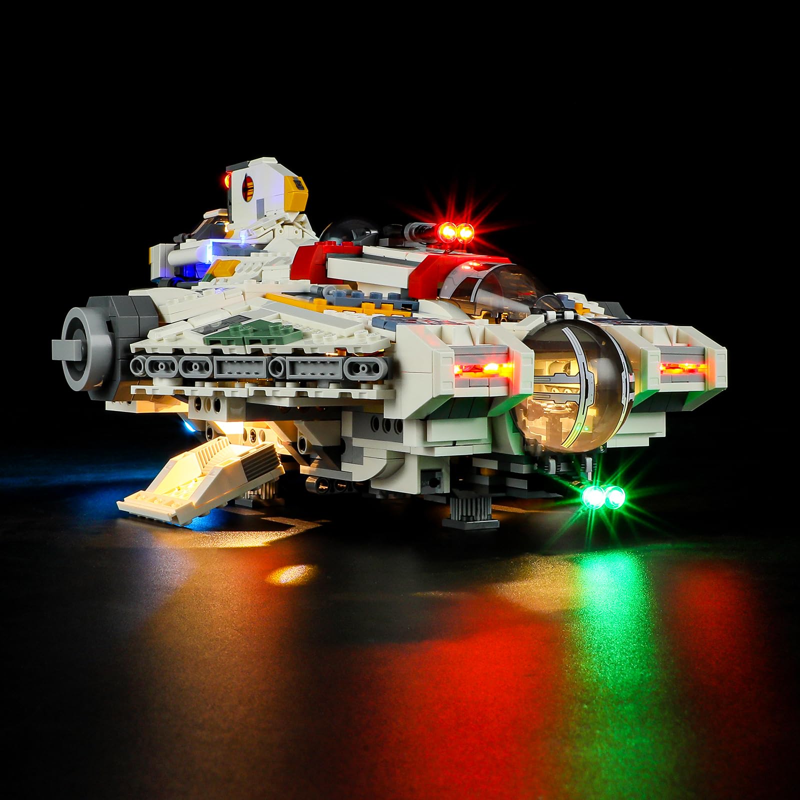 GEAMENT LED Light Kit Compatible with LEGO Ghost & Phantom II 75357 (Model Set Not Included)