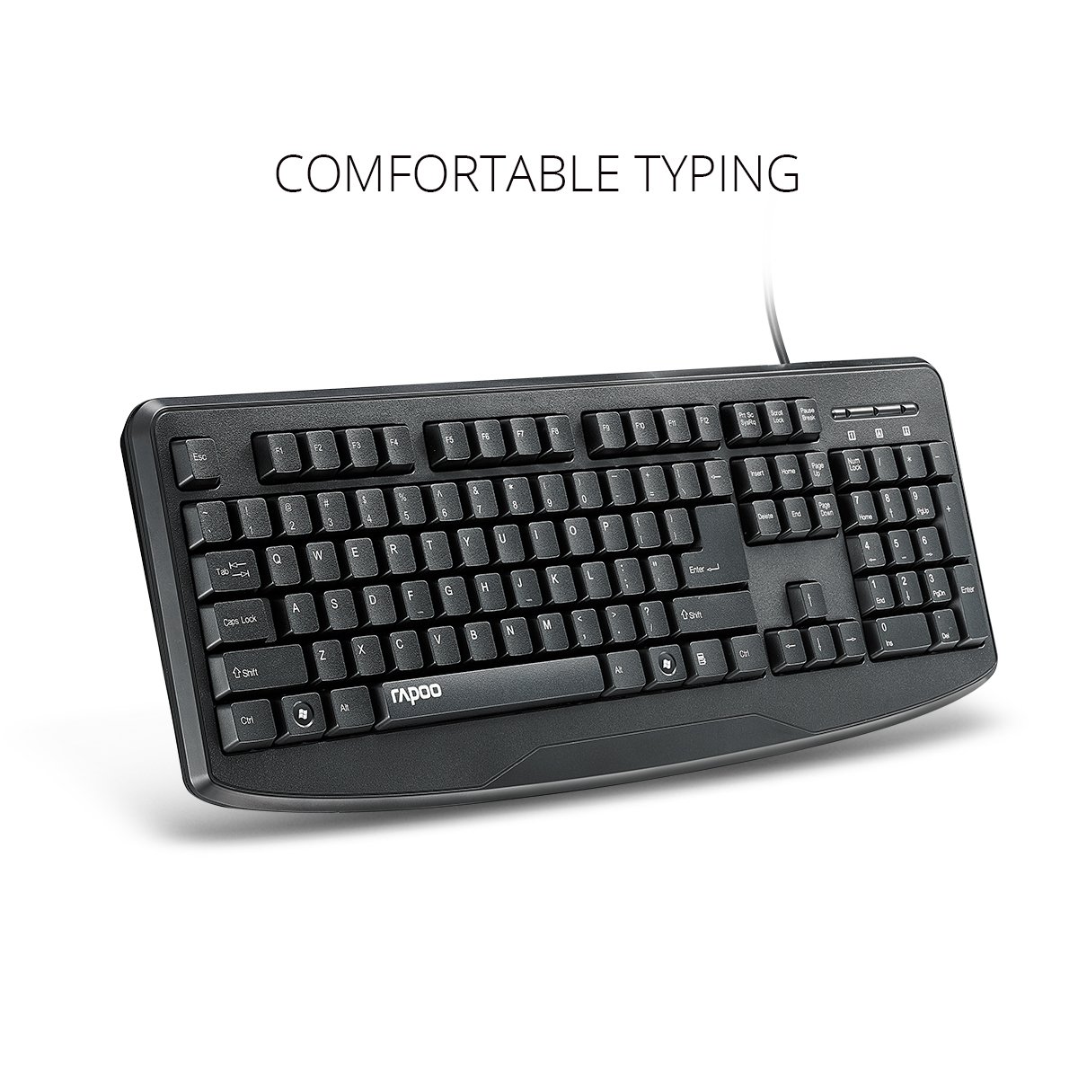 Rapoo Wired Keyboard With 3 Years Warranty