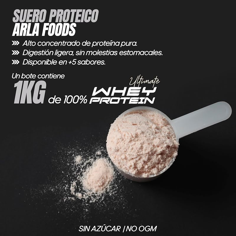 Proteína de Soro | Pó de Proteína com Colagénio, Magnésio e Aminoácidos | Aumenta a massa muscular | Apoia o desenvolvimento e recuperação muscular | Proteína fácil de digerir | Sabor Caramelo 1kg
