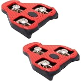 Bike Cleats Compatible with Peloton Look ARC Delta - Indoor Cycling &amp; Road Bike Bicycle Cleat Set - Fully Compatible with Peloton Pedals and Delta Clips
