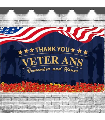 MEHOFOND Fotohintergrund 'All Gave Some Some Gave All' – 210 X 150 Cm, Polyester, Digital Bedruckt, Für 4. Juli, Veteranenfotos Oder Patriotische Feiern
