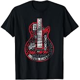 Foreigner Juke Box Hero Tracklist T-Shirt Tees for Men and Women
