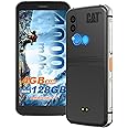 CAT S62 Cell Phone Unlocked (128GB, 4GB) 5.7" IP68 Waterproof Rugged Smartphone, 12MP Dual Camera, All Day Battery, NFC, Fingerprint Unlock, Snapdragon 660 Nano Slot(Black) New