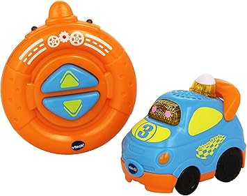 VTech- Johnny Raudo TutTut Bólidos radiocontrol Coche teledirigido por Control Remoto con Voz, música y Efectos de Sonido, Compatible con el Resto de la colección (80-180322) (3480-180322): Amazon.es: Juguetes y juegos