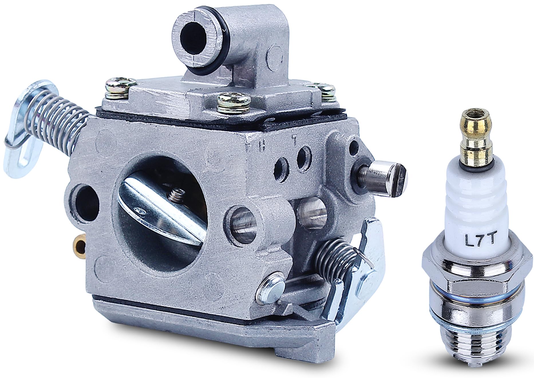 Carburetor for STIHL MS170, MS180, 017, 018 Chainsaw, ADEFOL Carburettor with Spark Plug Spare Parts MS 170 and MS 180 Accessories Carburetor OEM Part Number 0000 350 3502