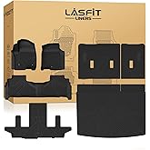 LASFIT Floor Mats & Cargo Liner with Backrest Mat 2021-2026 & Only 7 Seats (Not for 8/9 Seats) for Chevy Suburban/GMC Yukon XL (Only Yukon XL, Not Fit Yukon)/Cadillac Escalade ESV (Not Fit Escalade)