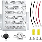 AMI PARTS 503978 61927 Fit for Amana Speed Queen Dryer Parts | Replaces 964P3 56179 503404 56047 Maytag Dryer Heating Element -Models ADE3SRGS173TW01 ADE3LRGS171TW01 -1 years warranty