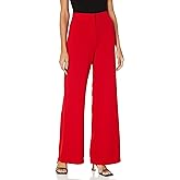 Nanette Nanette Lepore Womens Wide Leg Full Length Crepe Fashion Pant