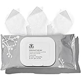 Arbonne Makeup Remover Wipes - Dissolve the Day Facial Cleansing Makeup Wipes for Women, Gentle Cleansing Towelette for Face, Removes Dirt and Sweat