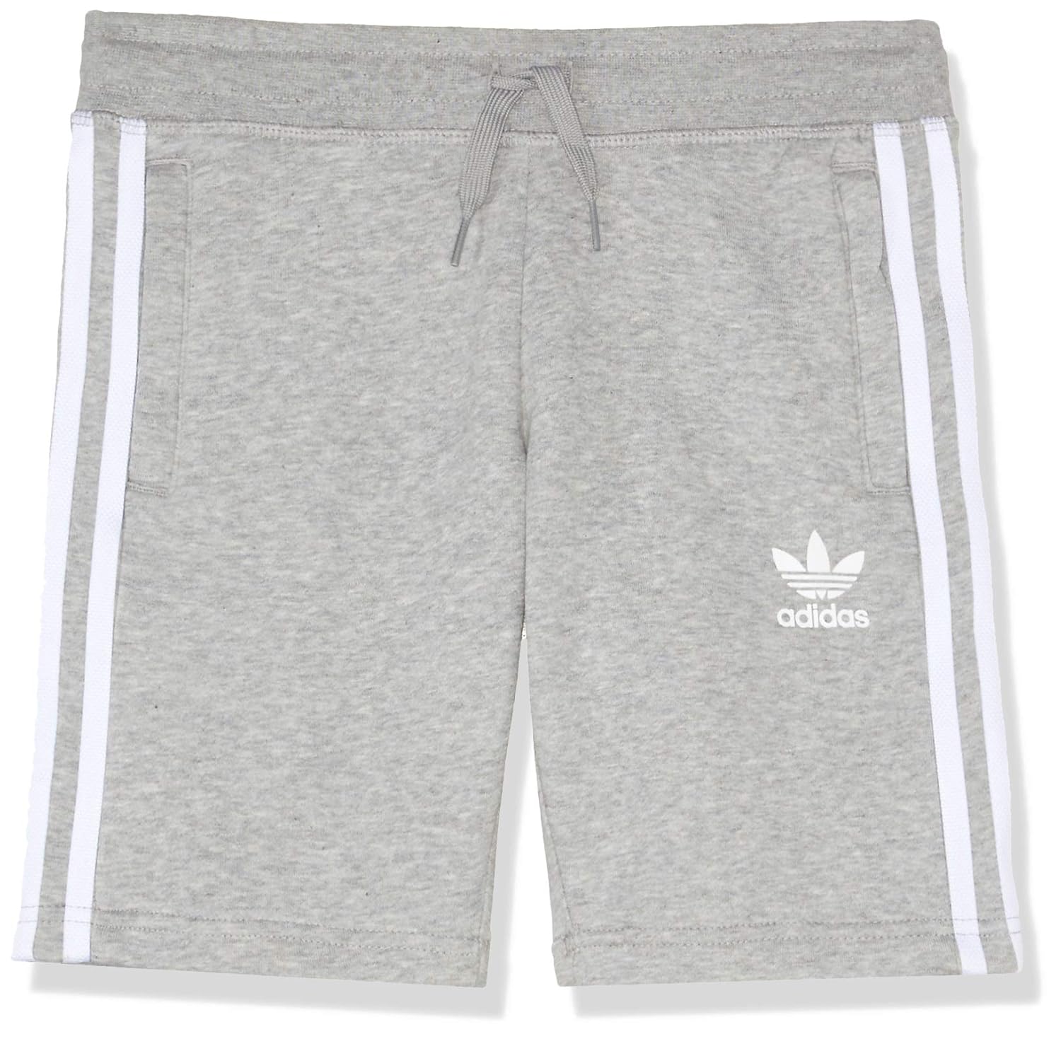 adidas fleece shorts with zip pockets