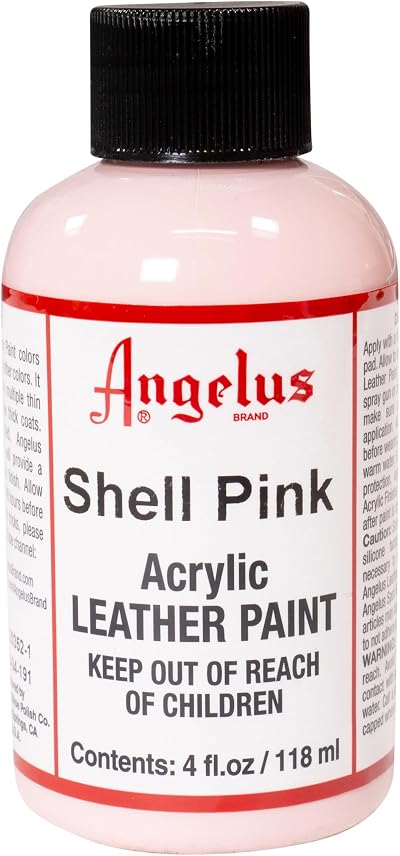 Angelus Acrylic Leather Paint - Flexible, Non-Toxic, Water Based