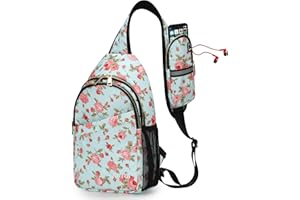 KUTQI Sling Backpack Crossbody Sling Bag for Women Men Multipurpose Travel Essentials Hiking Chest Bag Daypack