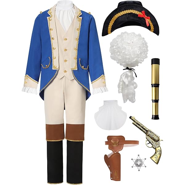 Costume Bambino Colonial Boy Rubie's - Taglia Large, Stile Storico