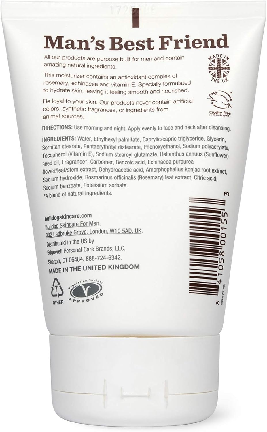 Bulldog Mens Skincare and Grooming Age Defense Moisturizer, 3.3 Ounce (100ml), No Color, 100 ml (Pack of 1) - Image 3