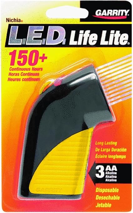 Amazon Com Garrity L E D Life Lite Disposable Led Flashlight