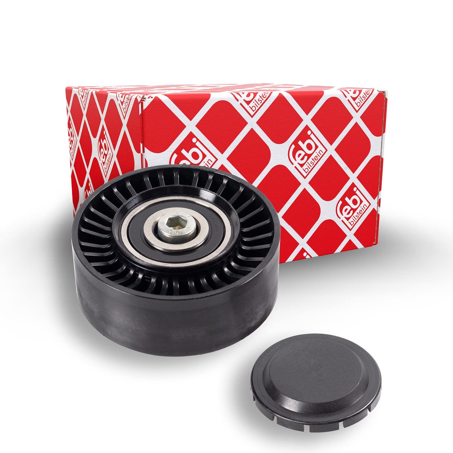 febi bilstein 31236 Idler Pulley for auxiliary belt, water pump, and alternator, pack of one