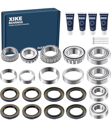 FOUR - Trailer Bearing Kits For 3500# Axles #84 Spindle 44649 / 68149 Bearings E - Foto 6