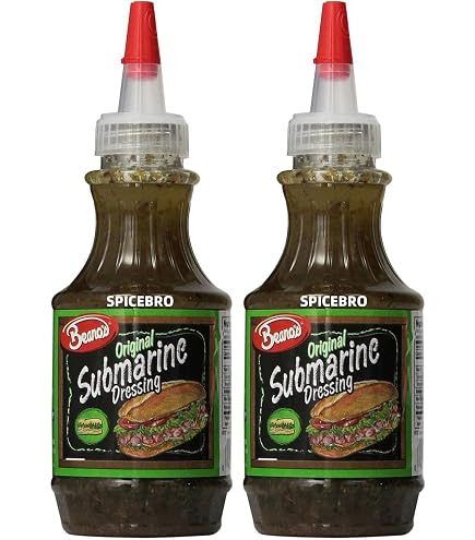 Amazon.com : Beano's Original Submarine Hoagie Sandwich Dressing, 2-Pack  Bottles (8) : Grocery & Gourmet Food
