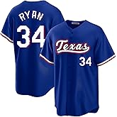 Custom Mens/Women/Youth Texas Baseball Stitched T-Shirt for Sports Fan