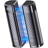 Hand Warmers Rechargeable - Magnetic Electric Hand Warmers 2 Pack with LED Display, Fast Heating Portable Heater, 4 Levels Heat Up, Long Lasting, Gifts for Men, Women, Outdoor, Golf, Camping, Fishing