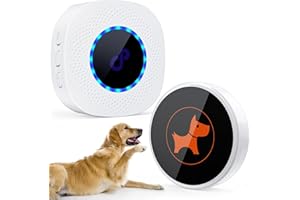 CPTEA Dog Bell for Potty Training, Wireless Doggie Door Bell for Dog Puppy Training Sliding Door/Go Outside