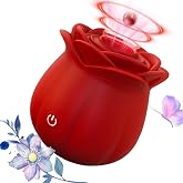 Rose Adult Tool for Women, Rose Adult Viboators for Woman 10 Speeds Relaxation for Trave Waterproof 6V517M2
