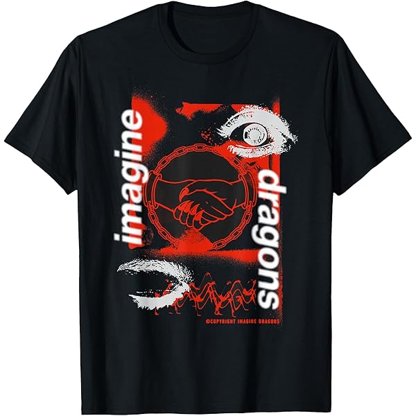 Amazon.com: Official Imagine Dragons Exclusive Peace T-Shirt