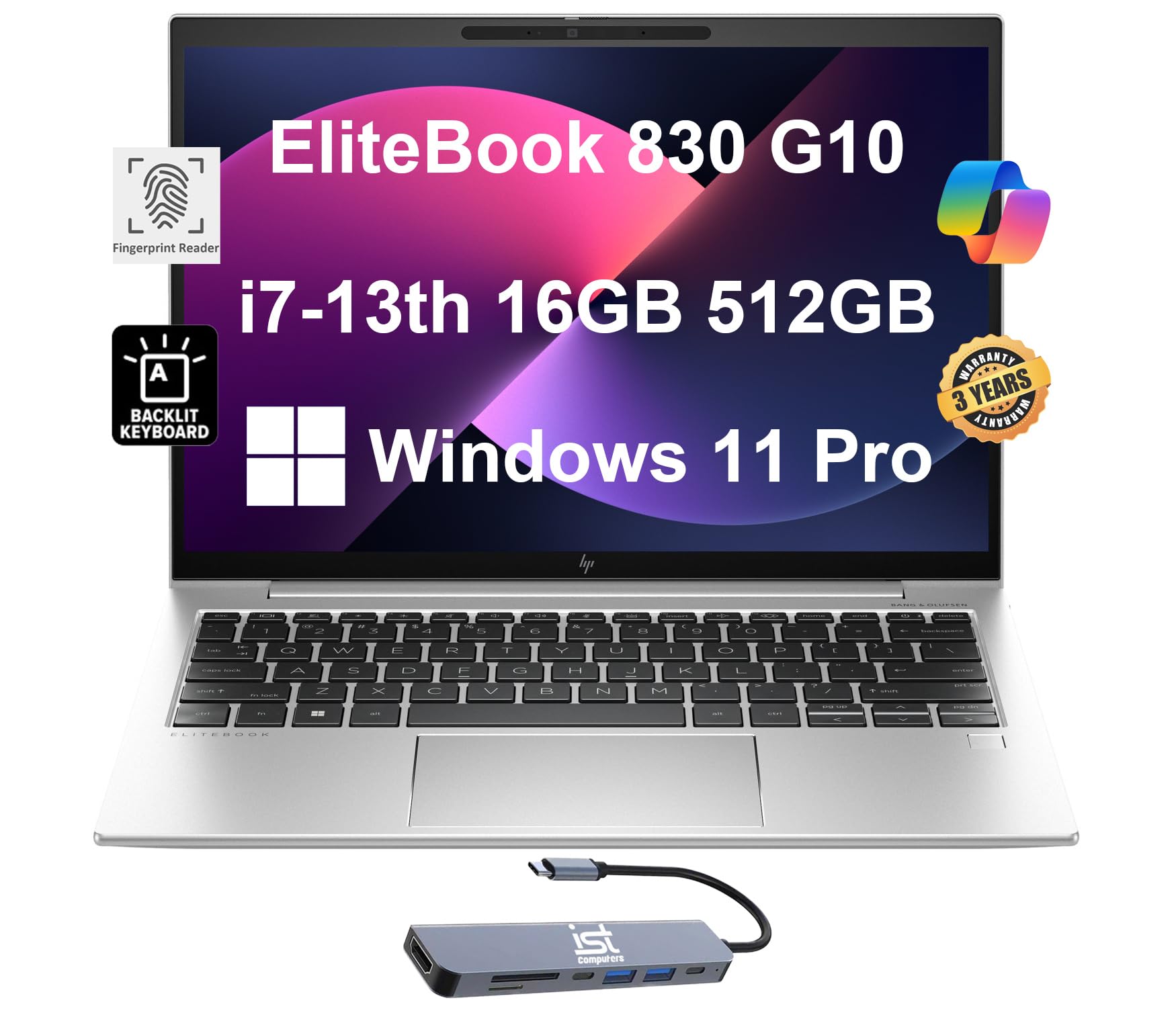 HP EliteBook 830 G10 Business Laptop
