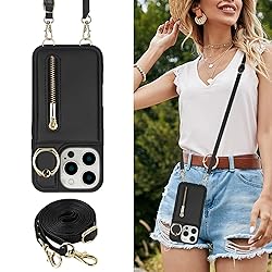 Jcxtrombulous Crossbody Wallet Case for iPhone 13
