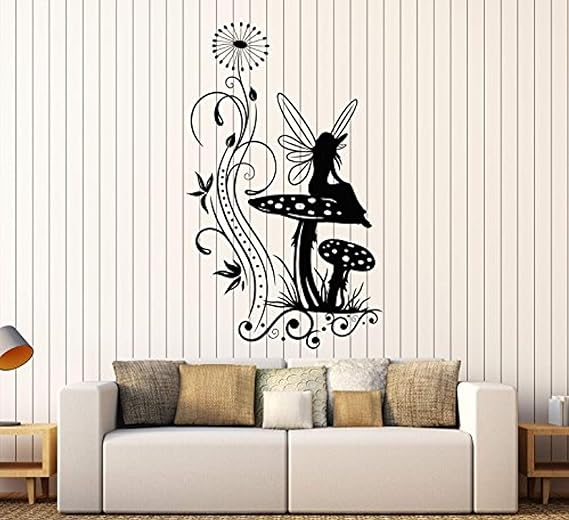 FirstDecals - calcomanía decorativo para pared, diseño de hongos y