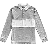 Kings Of NY Classic Mens Long Sleeve Sports Polo Rugby Shirt