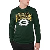 Junk Food Clothing x NFL - Unisex Adult Bold Logo - Officially Licensed Long Sleeve T-Shirt